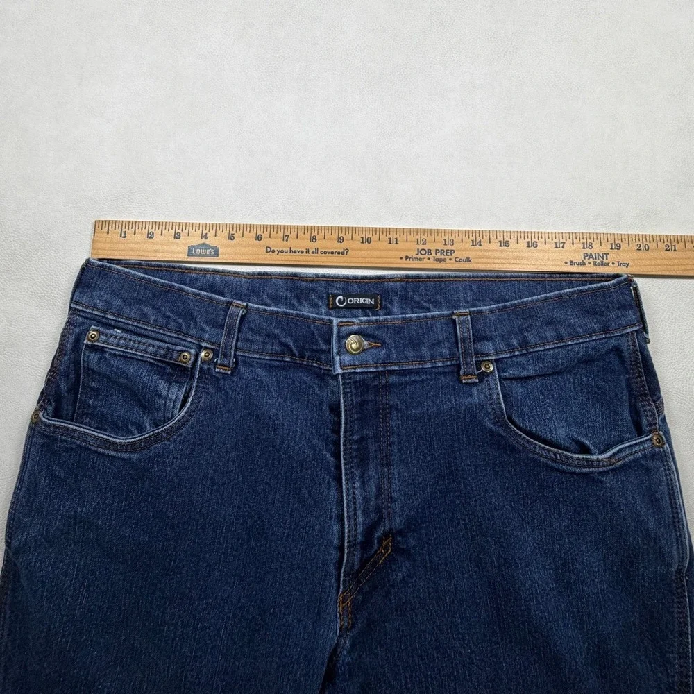 Origin Maine Delta 68‎ Bootcut Jeans Mens W38 L32 Dark Wash Blue Made in USA